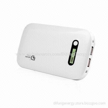 10,000mAh Power Bank, 5V/2.1A Output, 8-10 Hours Charging Time